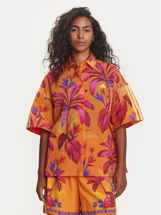 Zdjęcie produktu adidas Koszula FARM Premium JD6281 Pomarańczowy Loose Fit