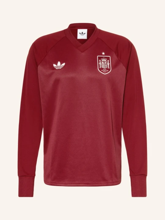 Zdjęcie produktu Adidas Koszulka Rozgrzewkowa Hiszpania 26 Wyjazdowa rot CIEMNOCZERWONY