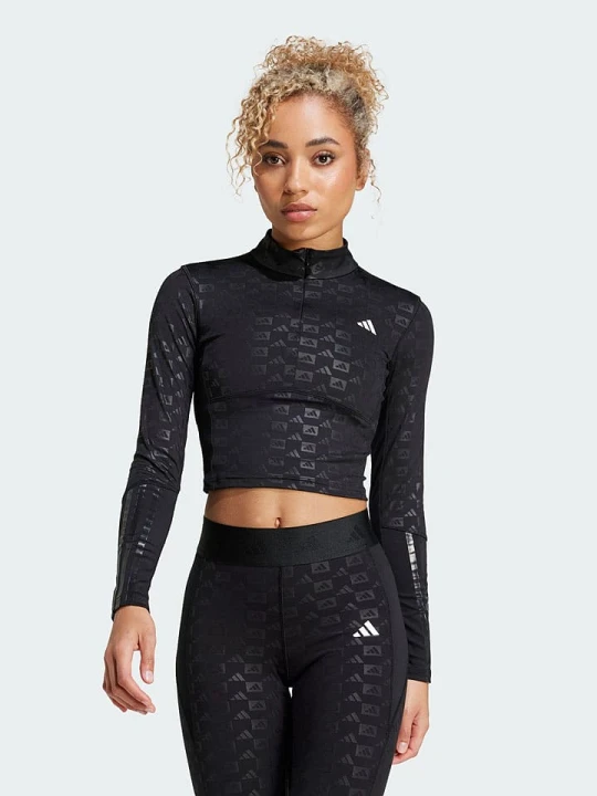 Zdjęcie produktu adidas Koszulka sportowa "Performance z linii Hyperglam" w kolorze czarnym rozmiar: M