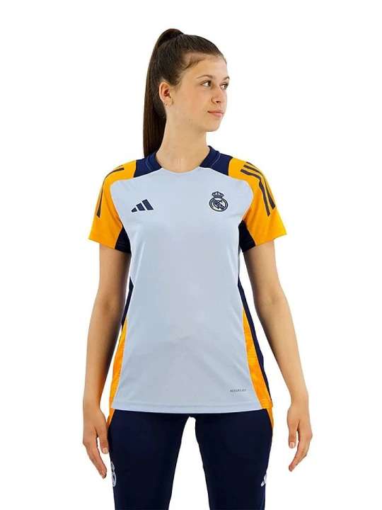 Zdjęcie produktu adidas Koszulka sportowa "Real Madrid 24 / 25" w kolorze błękitnym rozmiar: S