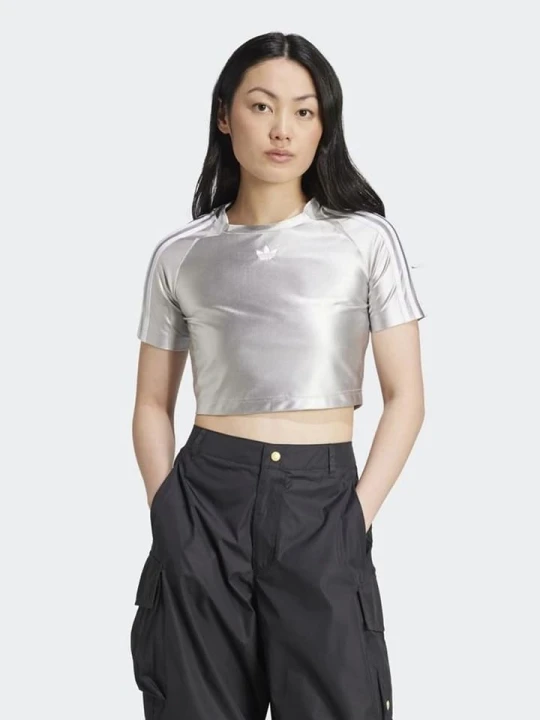 Zdjęcie produktu adidas Koszulka "Teamgeist" w kolorze srebrnym rozmiar: XS