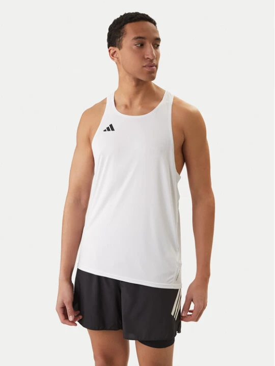Zdjęcie produktu adidas Koszulka techniczna Adizero Essentials IX2853 Biały Slim Fit