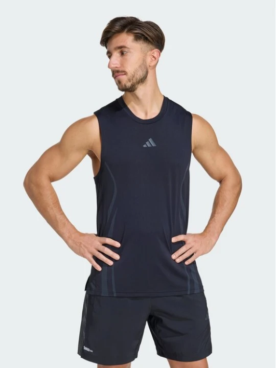 Zdjęcie produktu adidas Koszulka techniczna Airchill Intensity KT3257 Czarny Slim Fit