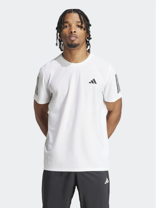 Zdjęcie produktu adidas Koszulka techniczna Own the Run IK7436 Biały Regular Fit