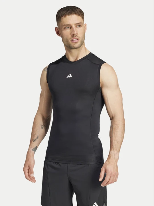 Zdjęcie produktu adidas Koszulka techniczna TECHFIT Compression Training JE6694 Czarny Slim Fit