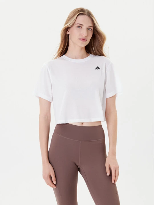 Zdjęcie produktu adidas Koszulka techniczna Train Essentials JC9556 Biały Loose Fit