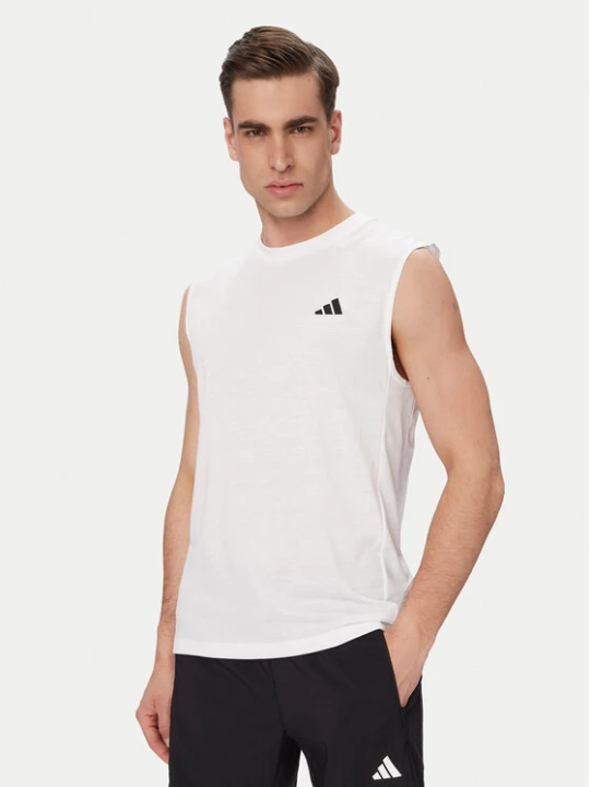 Zdjęcie produktu adidas Koszulka techniczna Workout Essentials Feelready KD5424 Biały Regular Fit