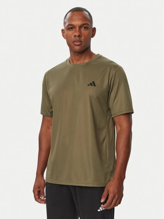 Zdjęcie produktu adidas Koszulka techniczna Workout Essentials KD5461 Khaki Regular Fit