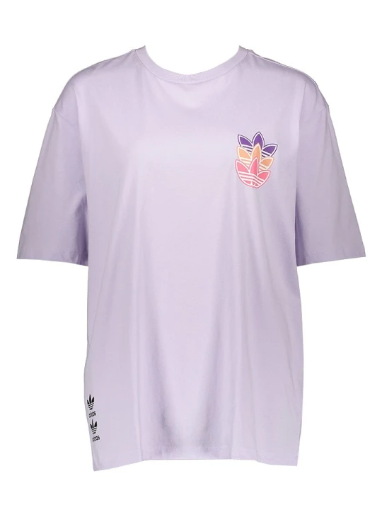 Zdjęcie produktu adidas Koszulka "TEE" w kolorze lawendowym rozmiar: 36