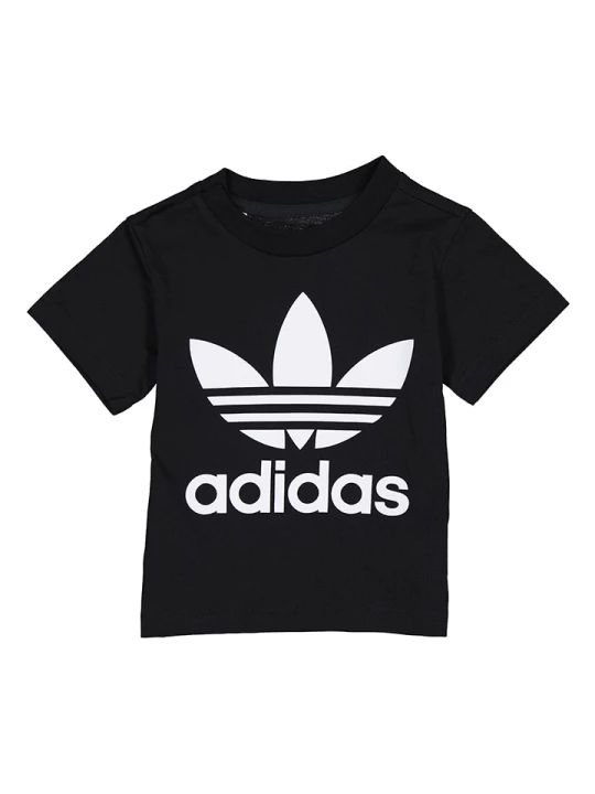 Zdjęcie produktu adidas Koszulka "Trefoil" w kolorze czarnym rozmiar: 74