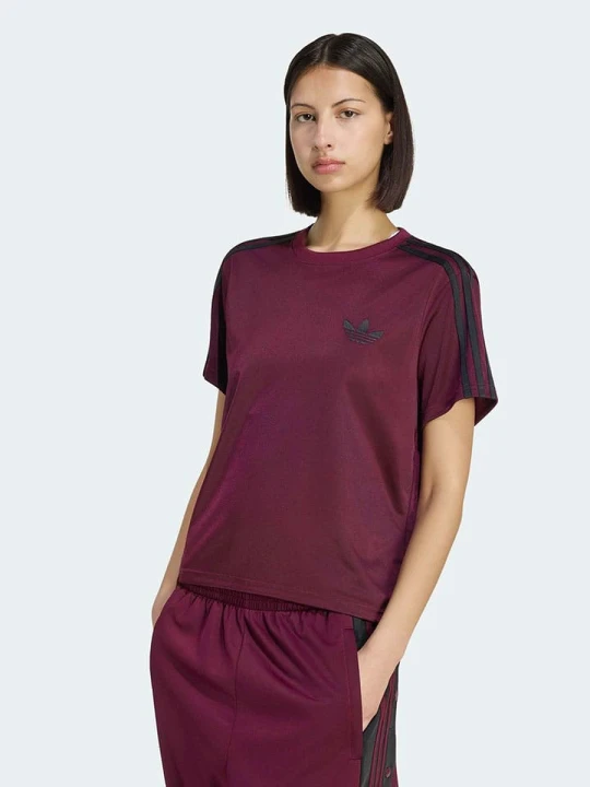 Zdjęcie produktu adidas Koszulka w kolorze bordowym rozmiar: XS