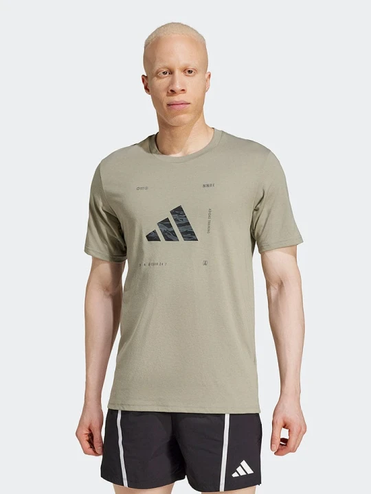 Zdjęcie produktu adidas Koszulka w kolorze khaki rozmiar: M