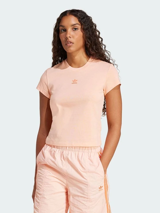 Zdjęcie produktu adidas Koszulka w kolorze pomarańczowym rozmiar: S