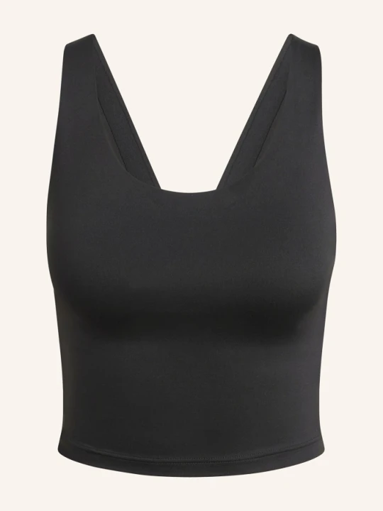 Zdjęcie produktu Adidas Krótki Top All Me schwarz CZARNY