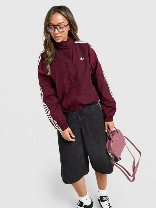 Zdjęcie produktu adidas Kurtka 3S Windbreaker bordowy