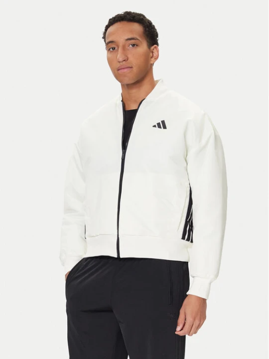 Zdjęcie produktu adidas Kurtka bomber Stadium JX5638 Biały Loose Fit