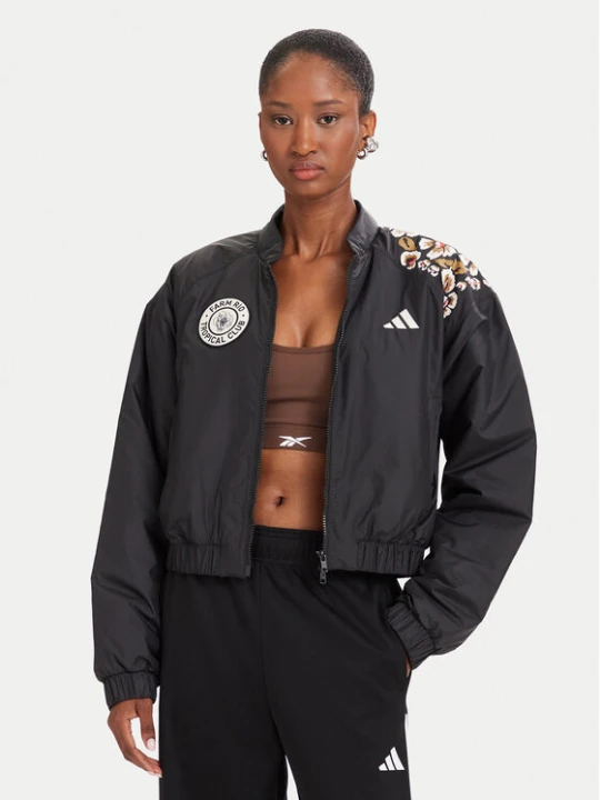 Zdjęcie produktu adidas Kurtka bomber X Farm Rio KR0282 Czarny Regular Fit