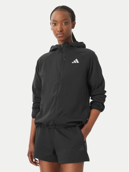 Zdjęcie produktu adidas Kurtka do biegania Essentials KA4339 Czarny Regular Fit