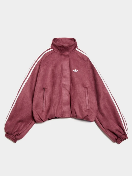 Zdjęcie produktu adidas Kurtka Faux Suede Tt bordowy