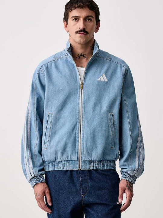Zdjęcie produktu adidas kurtka jeansowa męska jeansowa Denim Pack niebieski