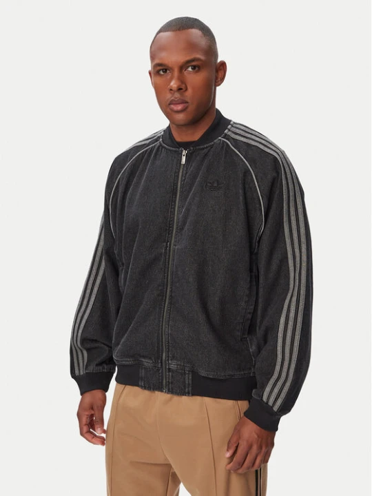 Zdjęcie produktu adidas Kurtka jeansowa Sst Adicolor KS4963 Czarny Loose Fit
