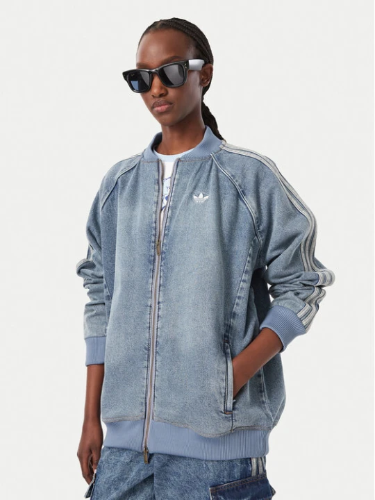 Zdjęcie produktu adidas Kurtka jeansowa Sst KQ6473 Niebieski Oversize
