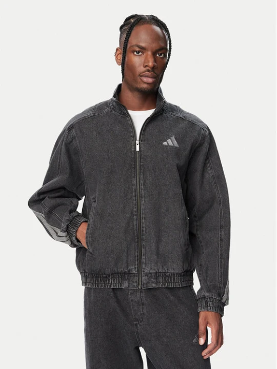 Zdjęcie produktu adidas Kurtka jeansowa Stadium KV8344 Czarny Loose Fit