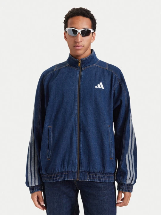Zdjęcie produktu adidas Kurtka jeansowa Stadium KV8345 Niebieski Loose Fit