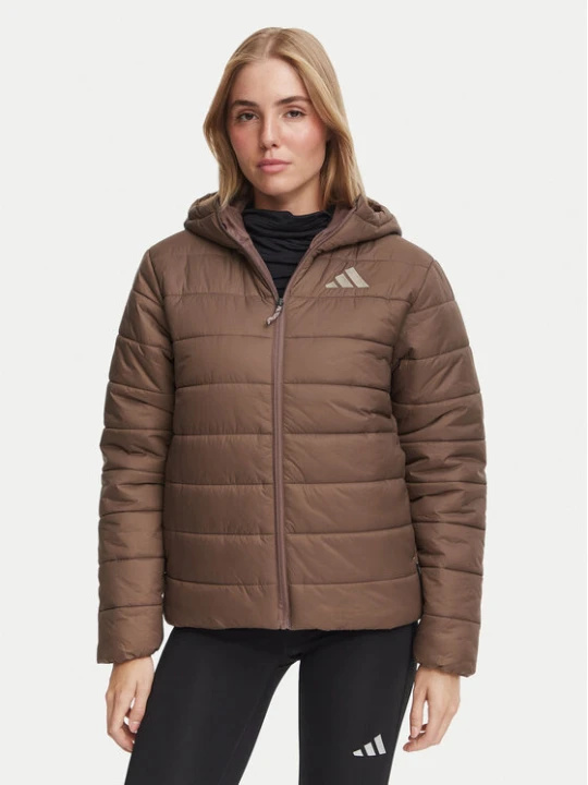 Zdjęcie produktu adidas Kurtka outdoor Terrex Multi Essentials Climawarm Insulated Hooded Jacket KX4232 Brązowy Regular Fit