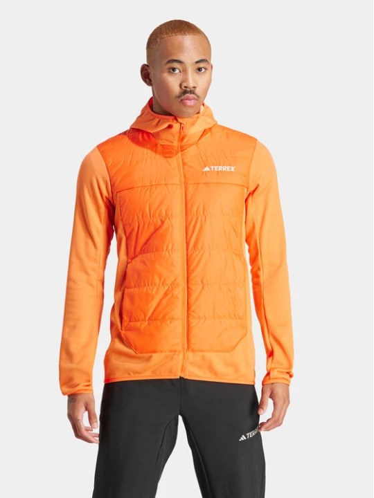 Zdjęcie produktu adidas Kurtka outdoor Terrex Multi Hybrid IR7884 Pomarańczowy Regular Fit