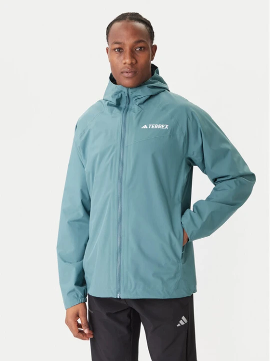 Zdjęcie produktu adidas Kurtka przeciwdeszczowa Terrex Multi 2L RAIN.RDY JL9774 Zielony Regular Fit