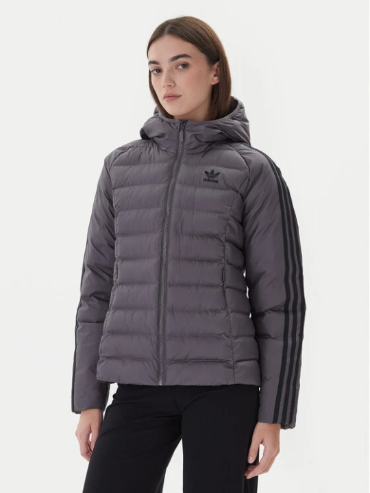Zdjęcie produktu adidas Kurtka przejściowa adicolor JX2938 Szary Slim Fit
