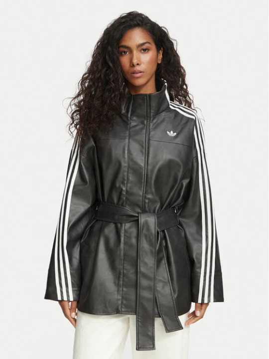 Zdjęcie produktu adidas Kurtka przejściowa Adilenium Season 6 Pleather LH1945 Czarny Regular Fit