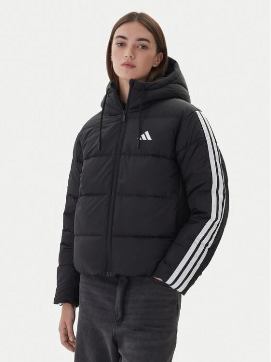 Zdjęcie produktu adidas Kurtka puchowa Essentials Climawarm 3-Stripes JW3429 Czarny Loose Fit
