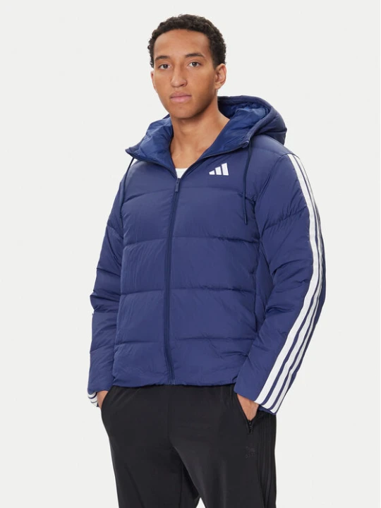 Zdjęcie produktu adidas Kurtka puchowa Essentials Climawarm 3-Stripes JX7799 Granatowy Regular Fit