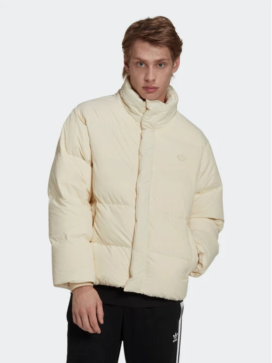 Zdjęcie produktu adidas Kurtka puchowa HL9201 Écru Regular Fit Kremowy