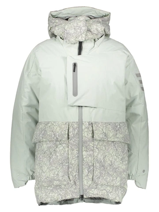 Zdjęcie produktu adidas Kurtka puchowa "Terrex x And Wander Xploric" w kolorze jasnozielonym rozmiar: S
