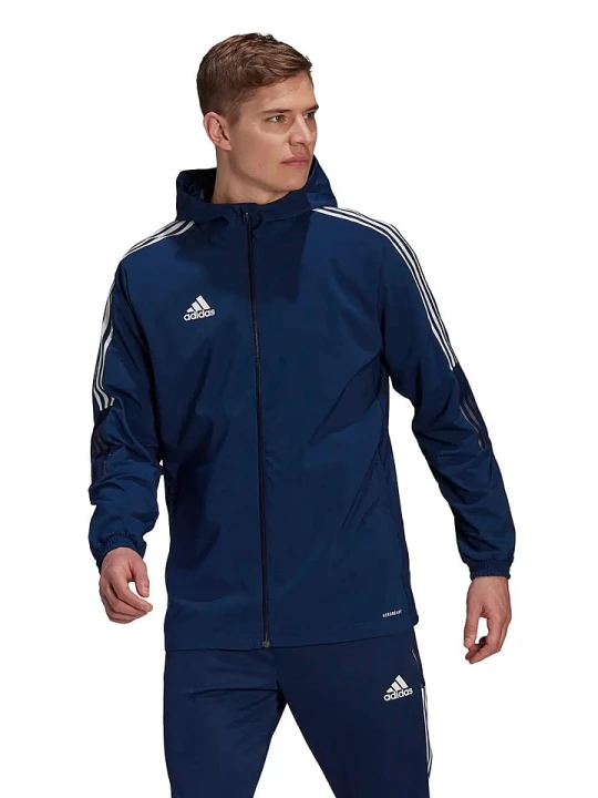 Zdjęcie produktu adidas Kurtka sportowa "Tiro 21" w kolorze granatowym rozmiar: XS