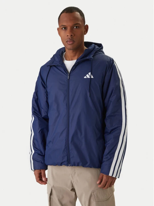 Zdjęcie produktu adidas Kurtka zimowa Essentials Climawarm 3-Stripes JM4040 Granatowy Regular Fit