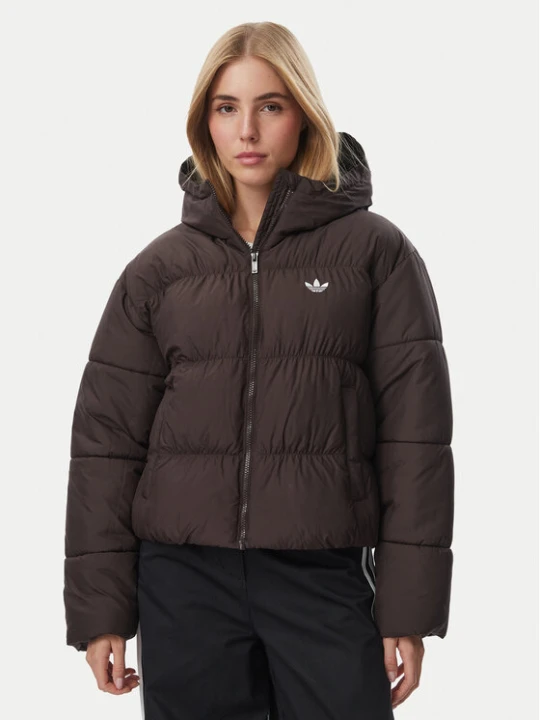 Zdjęcie produktu adidas Kurtka zimowa KR9559 Brązowy ciemny Loose Fit