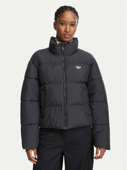 Zdjęcie produktu adidas Kurtka zimowa Short Padded Jacket KT4241 Czarny Regular Fit