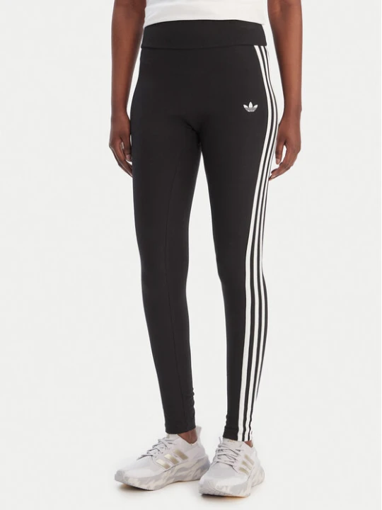 Zdjęcie produktu adidas Legginsy 3-Stripes KD5572 Czarny Slim Fit
