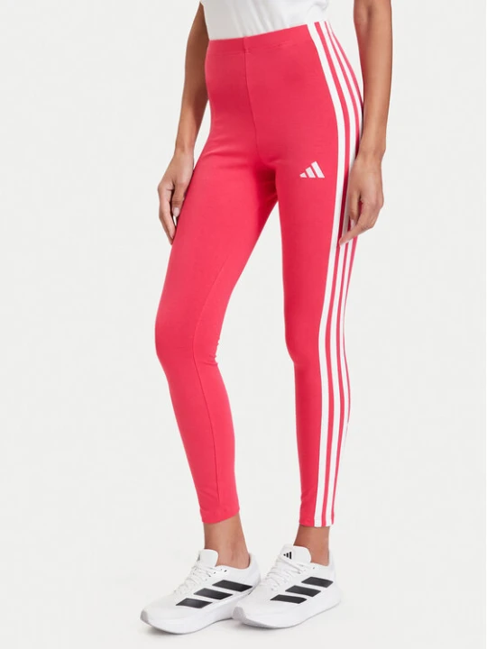 Zdjęcie produktu adidas Legginsy Essentials 3-Stripes KT1289 Różowy Slim Fit