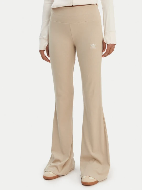Zdjęcie produktu adidas Legginsy Essentials KD3850 Beżowy Flared Leg