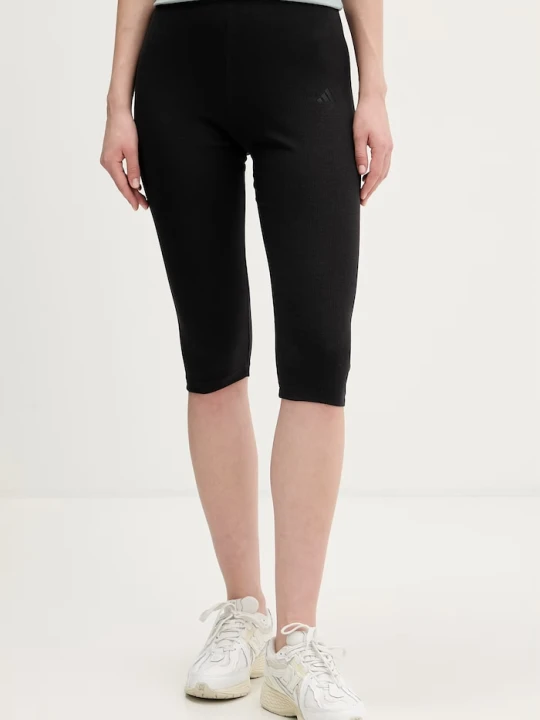 Zdjęcie produktu adidas legginsy Essentials Rib Capri czarny