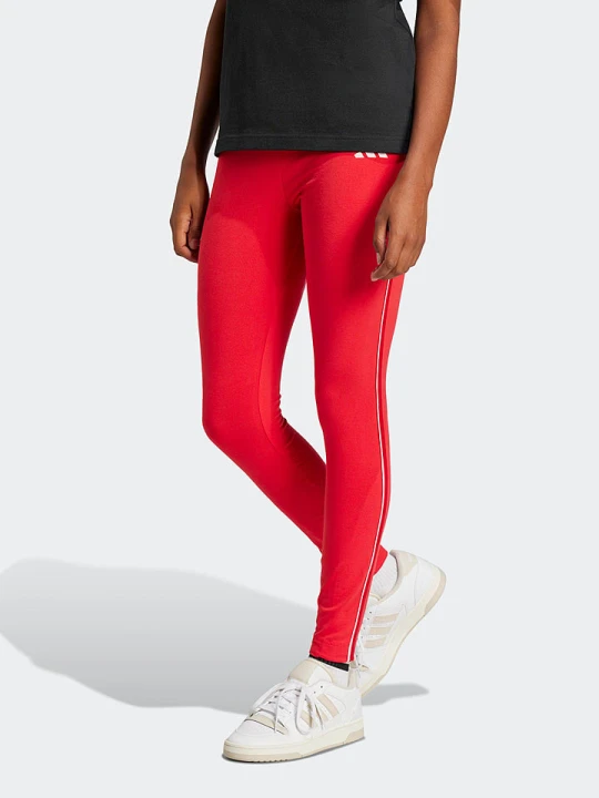 Zdjęcie produktu adidas Legginsy funkcyjne w kolorze czerwonym rozmiar: L