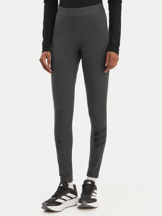Zdjęcie produktu adidas Legginsy Future Icons 3-Stripes KD7667 Szary Slim Fit