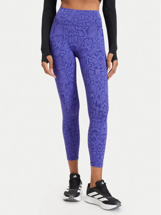 Zdjęcie produktu adidas Legginsy Optime Primelift Snake KQ8312 Fioletowy