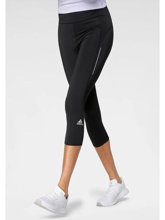 Zdjęcie produktu adidas Legginsy sporotwe "Own The Run 3/4" w kolorze czarnym rozmiar: S