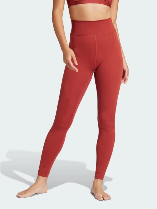 Zdjęcie produktu adidas Legginsy sportowe "All Me Essentials" w kolorze czerwonym rozmiar: XS